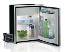 Load image into Gallery viewer, C75RXD4-F 2.7CU.FT FRONT LOADING STAINLESS STEEL REFRIGERATOR w/FREEZER COMPARTMENT SS FRONT, STEELOCK LATCH, EXTERNAL UNIT 12/24V 115/230VAC 50/60HZ