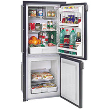 Load image into Gallery viewer, Cruise 195 Classic Fridge/Freezer - AC/DC, Left Swing, Black Door & Panel, 3 Side Black  Flange