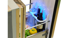 Load image into Gallery viewer, Drawer 85 Stainless Steel Refrigerator with Freezer Compartment - AC/DC, 4 - Sided Stainless Steel Flange