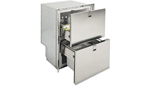 Load image into Gallery viewer, Double Drawer 160 LIGHT FREEZER ONLY with ICE MAKER 5.65 Cu. Ft. - Stainless  Steel - 4 sided flush mount flange - 115V AC