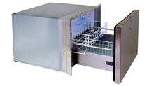 Load image into Gallery viewer, Drawer 70 FREEZER WITH ICE MAKER - Clean Touch Stainless Steel - 4 sided flush mount flange - AC 230v/50Hz - Remote Mount Compressor