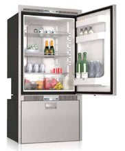 Load image into Gallery viewer, DW250IXN4-EFV-2 ~ 8.1 CU.FT REFRIGERATOR (5.5cu ft) SINGLE DRAW FREEZER (3.1cu.ft) FLUSH FLANGE STEELOCK LATCHES LED INTERIOR LIGHTS DUAL INTERNAL UNITS 12/24VDC - 115/230VAC - 50/60HZ