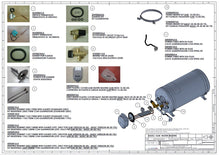 Load image into Gallery viewer, Waterheater BASIC 30 Stainless Steel - 8 gallon, 750W/230V with safety mixing valve,  European Plug