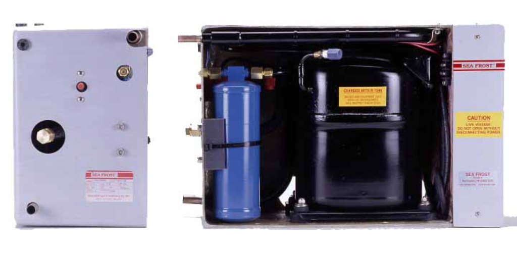BG 1000 SYSTEM WITH THREE PLATES, TWIN VALVE SYSTEM, system includes Three Holdover Plates, Condensing Unit, (2) 134a Valves, (2) thermostats, Water Pump, 110-volt Dual Solenoid Panel, Swagelok 1/2