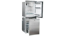 Load image into Gallery viewer, Cruise 260 Combi Stainless Steel Refrigerator/Freezer - AC/DC - 9.2 cu. ft. (4.6  cu.ft.fridge / 4.6 cu.ft. Drawer fridge) - Right Swing
