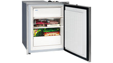 Load image into Gallery viewer, Cruise 90 Stainless Steel Deep Freezer - Left Swing, AC/DC, 4 - Sided Stainless Steel  Flange
