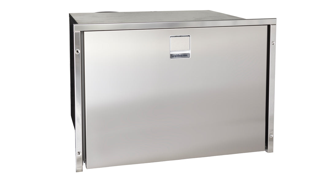 Drawer 70 REFRIGERATOR ONLY - Clean Touch Stainless Steel - 4 sided flush mount  flange - AC/DC - Remote Mount Compressor