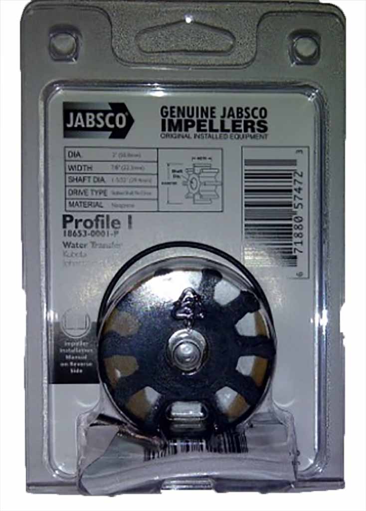 Impellers (Beta10-Beta38) Jabsco raw water pump